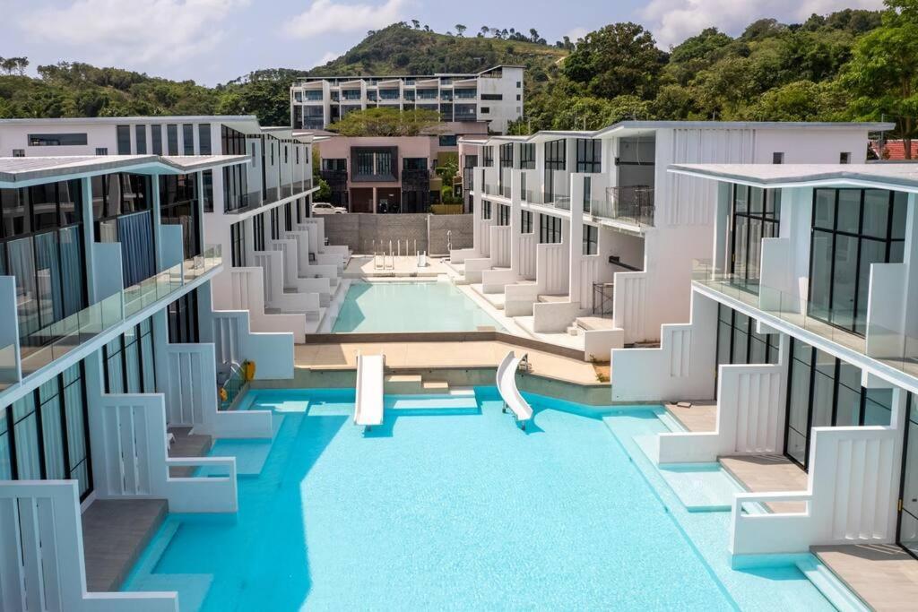 Unique Townhouse Pool Slide Access Villa Koh Samui Exterior photo