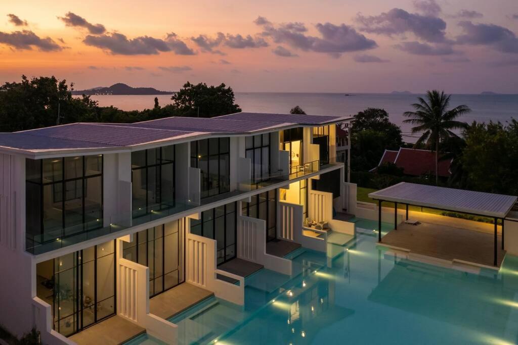 Unique Townhouse Pool Slide Access Villa Koh Samui Exterior photo
