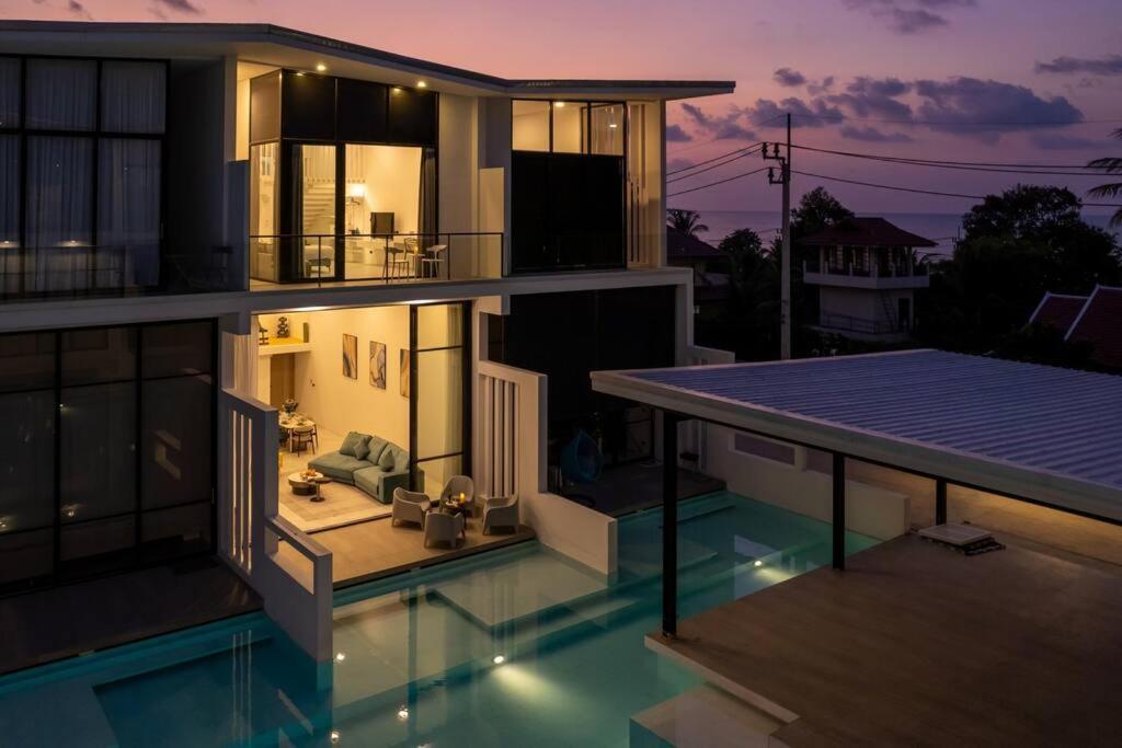 Unique Townhouse Pool Slide Access Villa Koh Samui Exterior photo