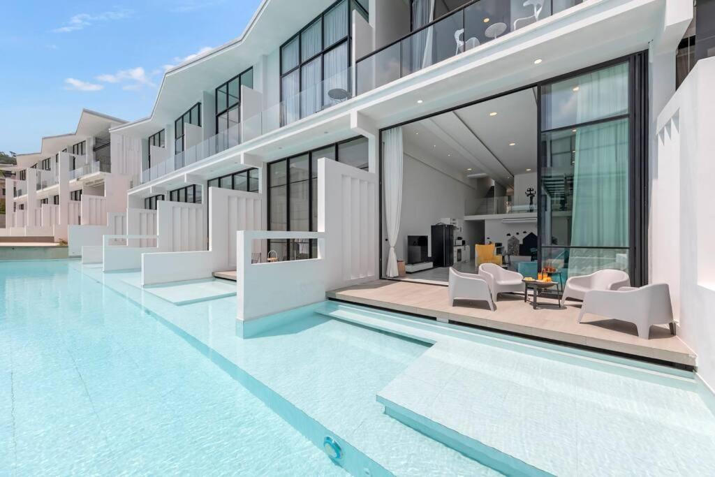 Unique Townhouse Pool Slide Access Villa Koh Samui Exterior photo
